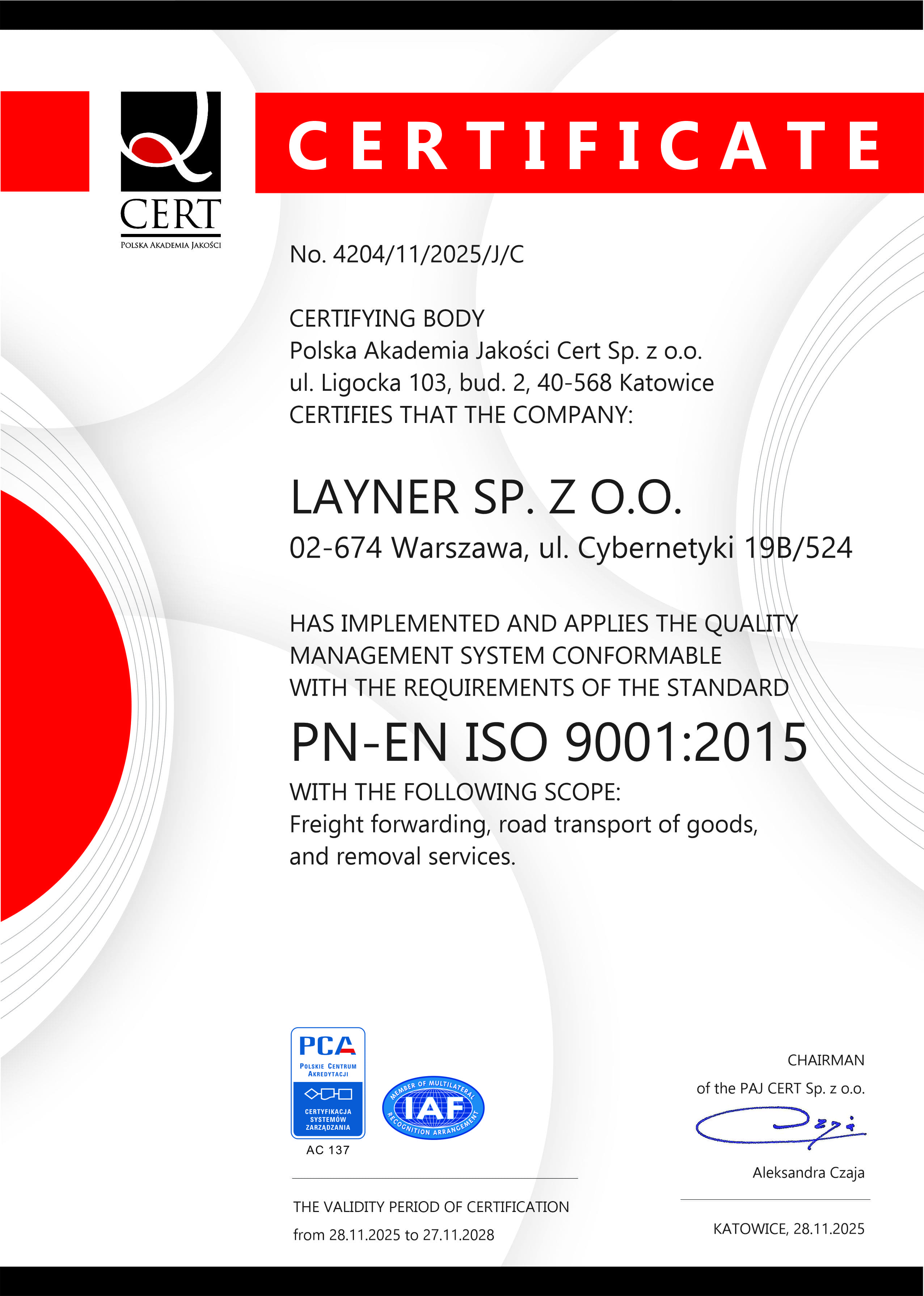 ISO 9001